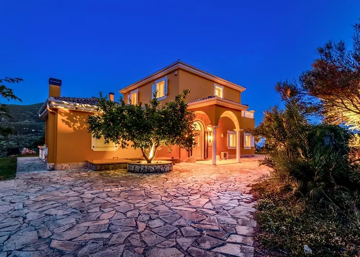 Willa Kronos Estate Lefkada - 5 Star Luxury