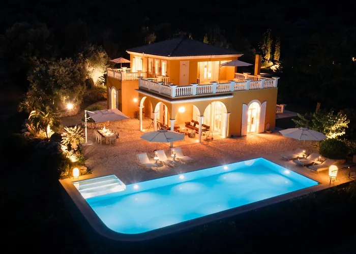 Kronos Estate Lefkada - 5 Star Luxury Willa Mikros Gialos