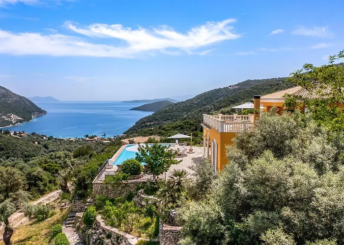 Willa Kronos Estate Lefkada - 5 Star Luxury Mikros Gialos