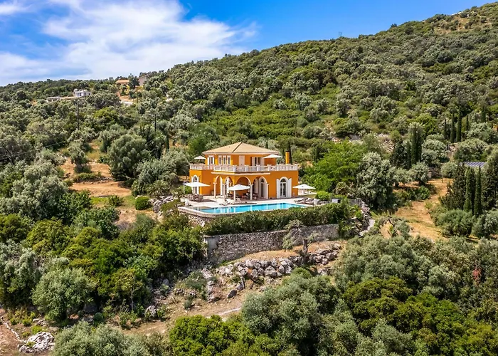Willa Kronos Estate Lefkada - 5 Star Luxury