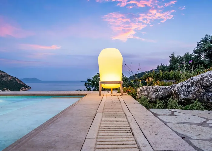 Kronos Estate Lefkada - 5 Star Luxury Willa Mikros Gialos